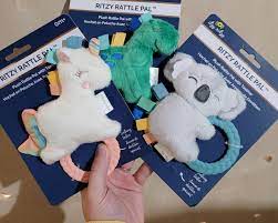 Ritzy Rattle Pal Plush Rattle with Teether | Koala