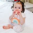 Load image into Gallery viewer, Itzy Pal Plush & Teether | Rainbow
