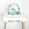 Load image into Gallery viewer, Highchair Cushion Cover- Minty Floral
