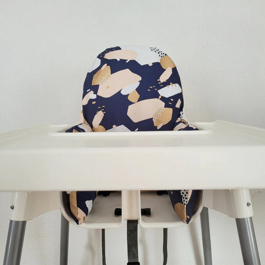 Highchair cushion cover- Navy