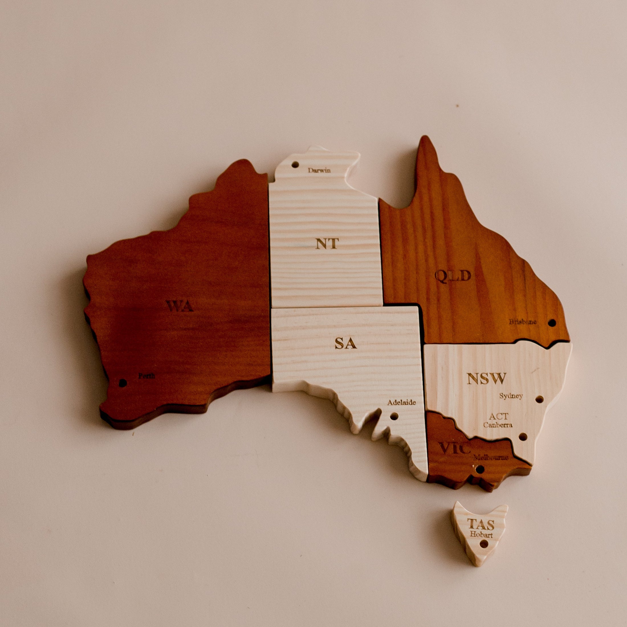 Australian Map Puzzle Play Set