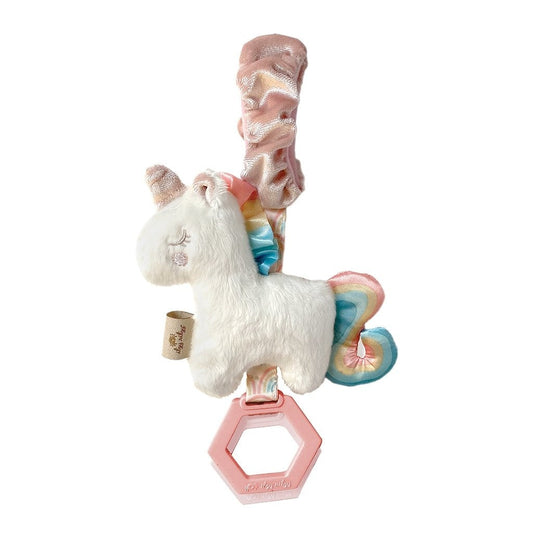 Itzy Ritzy Jingle™ Attachable Travel Toy - Unicorn