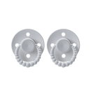 Air Filled Twin Pack Dummies | White