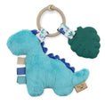 Load image into Gallery viewer, Itzy Pal Plush & Teether | Blue Dino
